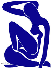 Kunstdruck Henri Matisse - Nu bleu I 60x80cm