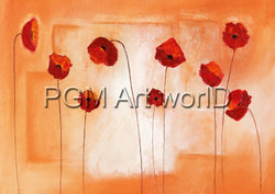 Kunstdruck Erika Heinemann - Poppy Meeting 30x21cm