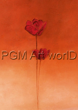 Kunstdruck Erika Heinemann - Poppy Elegance II 21x30cm