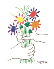 Kunstdruck Pablo Picasso - Bouquet 60x80cm