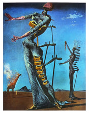 Kunstdruck Salvador Dali - La girafe en feu 60x80cm