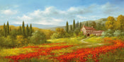 Kunstdruck Heinz Schölnhammer - Tuscan Beauty II 100x50cm