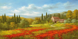 Kunstdruck Heinz Schölnhammer - Tuscan Beauty II 100x50cm
