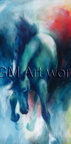 Kunstdruck Thomas Aeffner - Stärke 50x100cm
