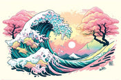 Poster Ada Ingram Pastel Wave 91,5x61cm