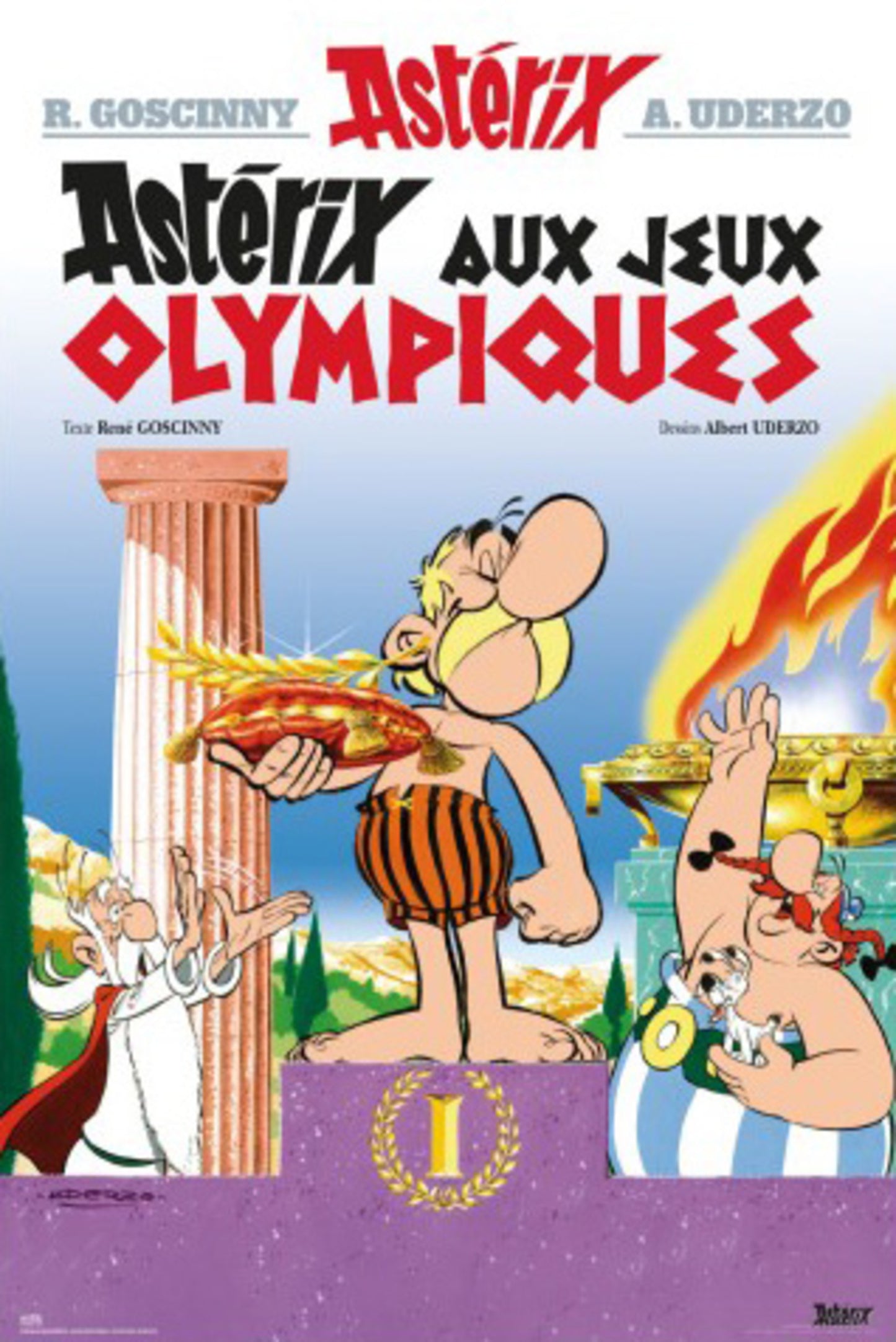 Poster Asterix and Obelix Olympic Games 61x91,5cm
