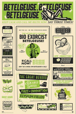 Poster Beetlejuice - 2 61x91,5cm