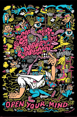 Poster Killer Acid - Open Your Mind 61x91,5cm