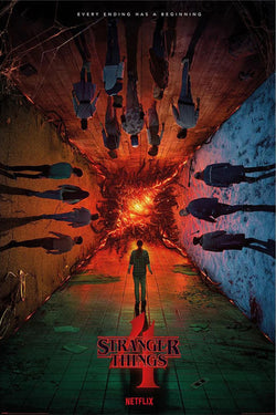 Poster Stranger Things - 4 Every Ending has a Beginning 61x91,5cm
