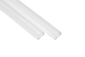 Posterhänger 75cm Transparent - Posterleiste mit Aufhängauge