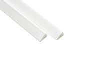 Posterhänger 100cm Weiß - Posterleiste mit Aufhängauge