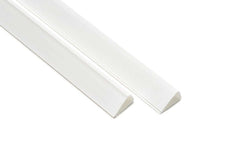 Posterhänger 100cm Weiß - Posterleiste mit Aufhängauge