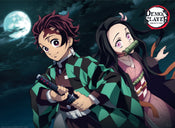 Poster Demon Slayer Tanjiro and Nezuko 52x38cm