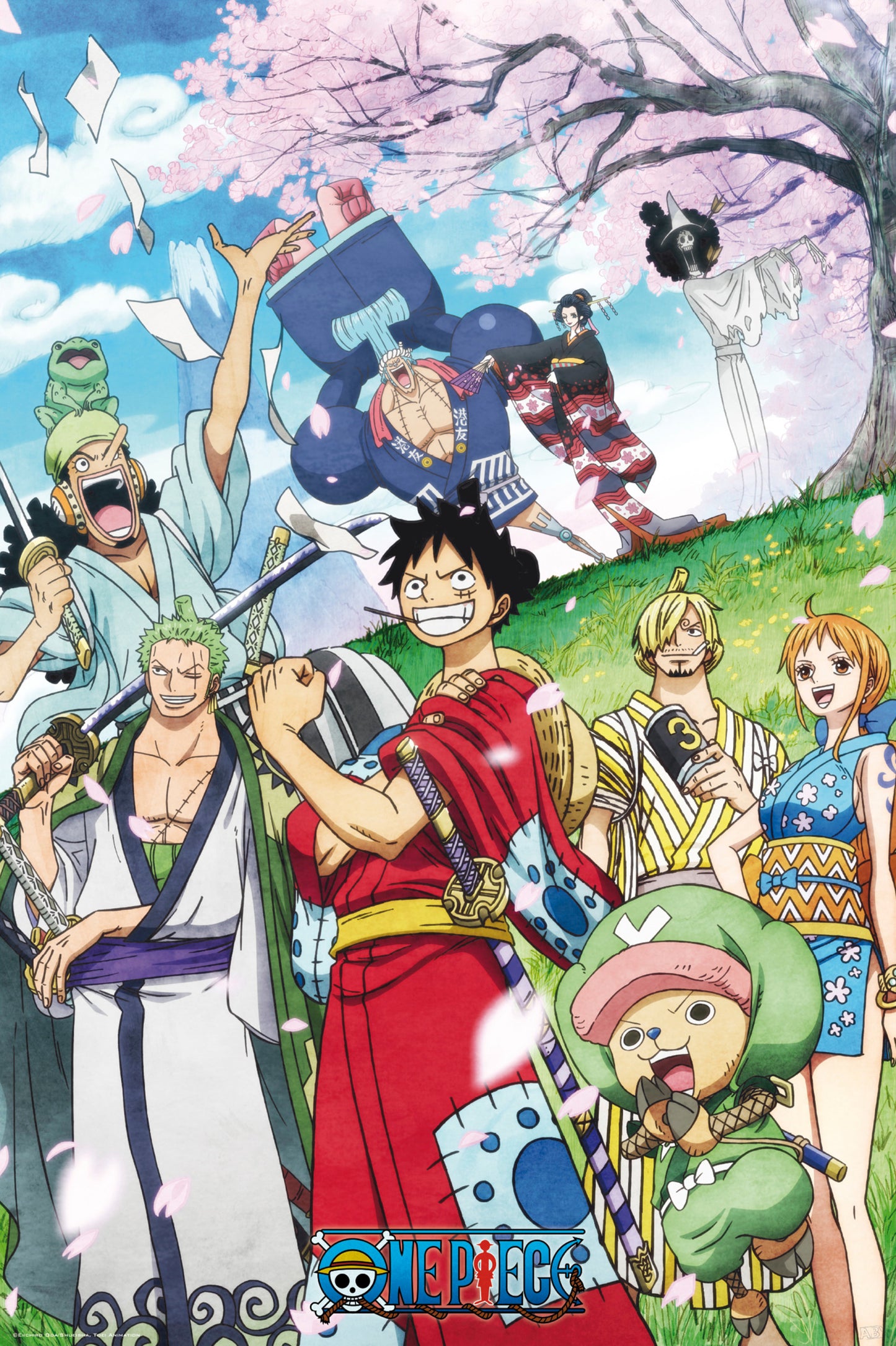 Poster One Piece Wano 61x91,5cm