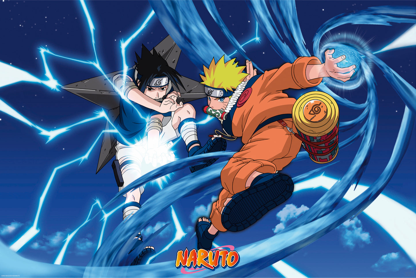 Poster Naruto Naruto and Sasuke 91,5x61cm