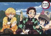 Poster Demon Slayer Trio 52x38cm