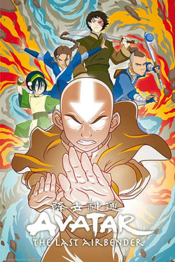 Poster Avatar - Mastery Of The Elements 61x91,5cm