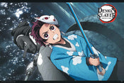 Poster Demon Slayer Tanjiro & Urukodaki 91,5x61cm