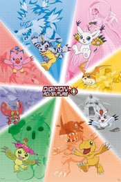 Poster Digimon Group 61x91,5cm