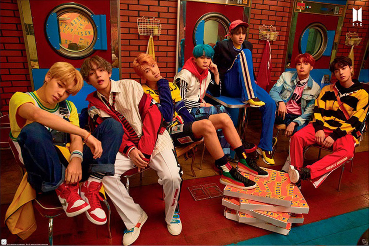 Poster BTS - Crew 91,5x61cm
