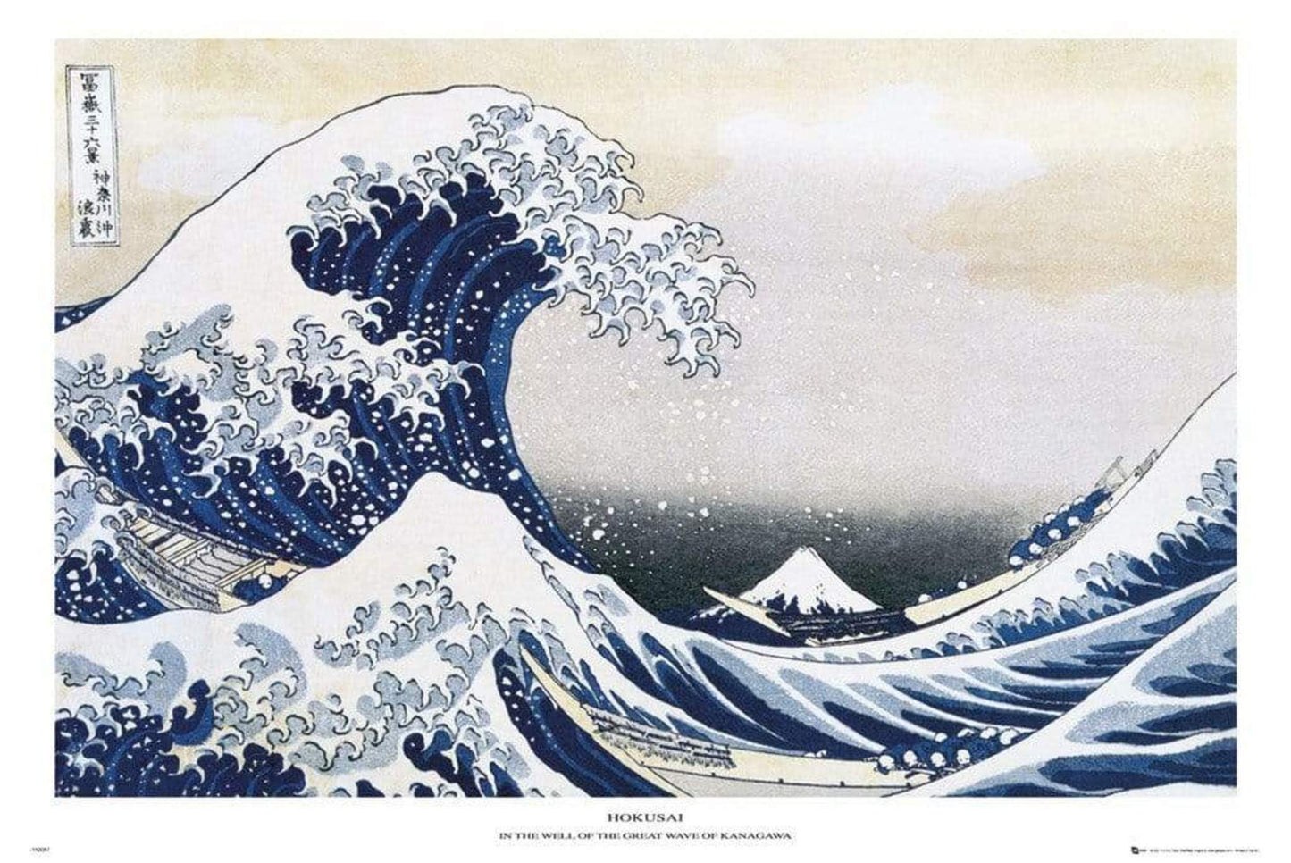 Poster Hokusai Great Wave 91,5x61cm