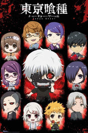 Poster Tokyo Ghoul Chibi Characters 61x91,5cm