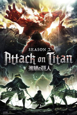 Poster Attack on Titan - Season 2 Key Art 61x91,5cm