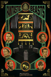 Poster Fantastic Beasts Casting 61x91,5cm