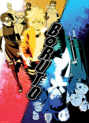 Poster Boruto Konoha vs. Kara 38x52cm