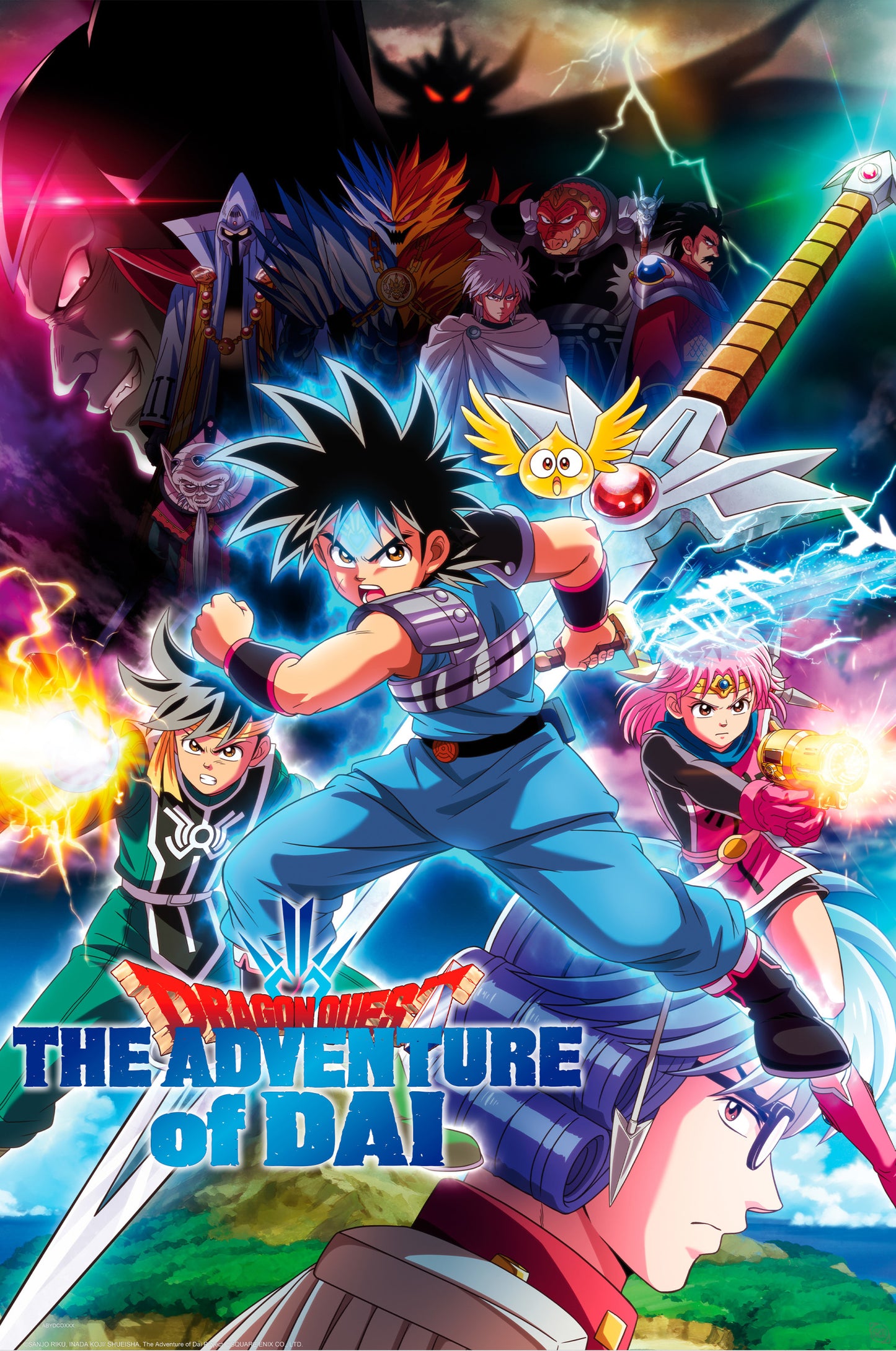 Poster Dragon Quest - Dai vs Dark Army 61x91,5cm