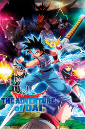 Poster Dragon Quest Dai vs Dark Army 61x91,5cm
