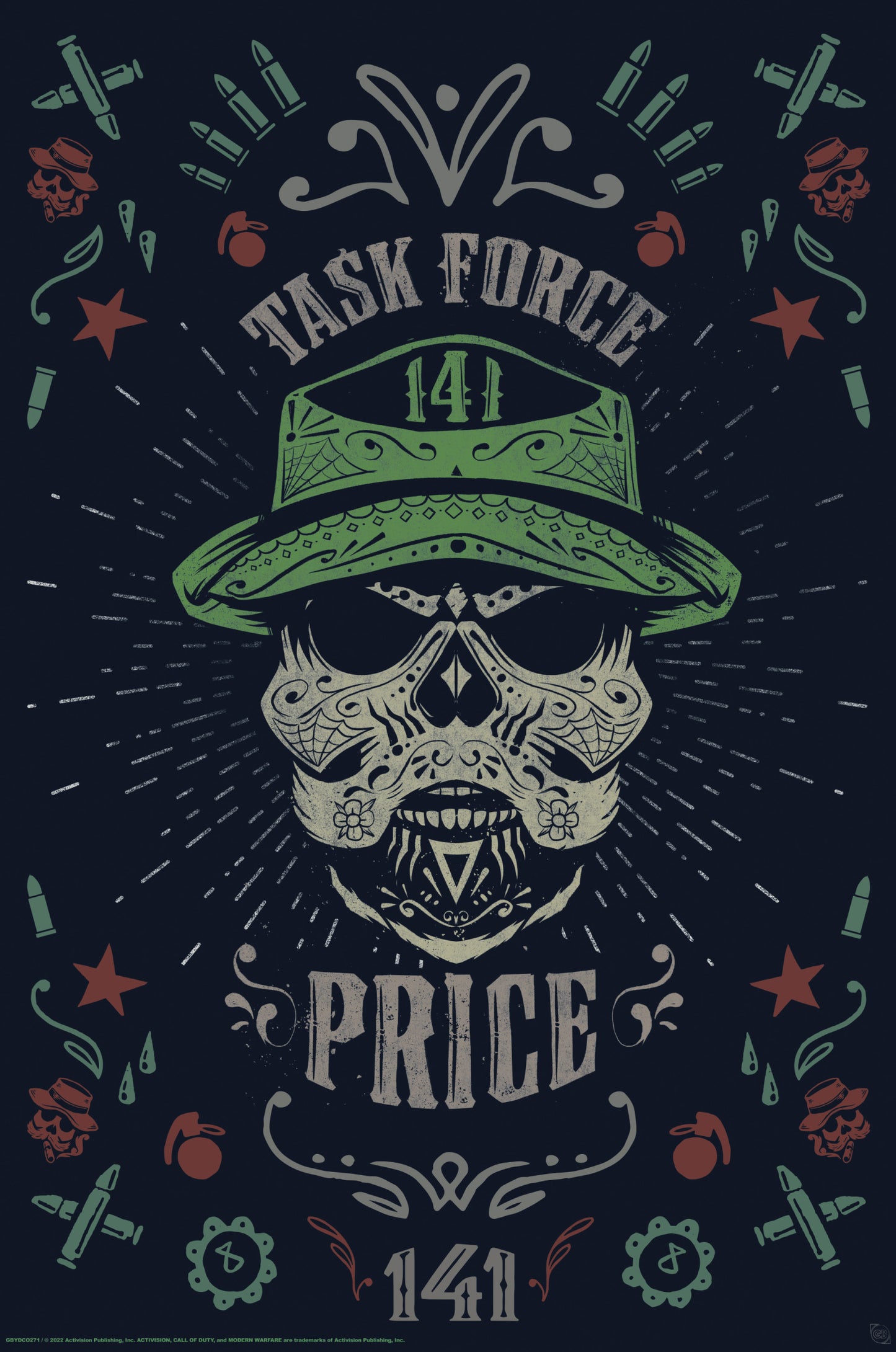 Poster Call of Duty Captain Price 61x91,5cm