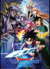 Poster Dragon Quest Dai Group vs Vearn 38x52cm