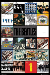 Poster The Beatles Albums 61x91,5cm