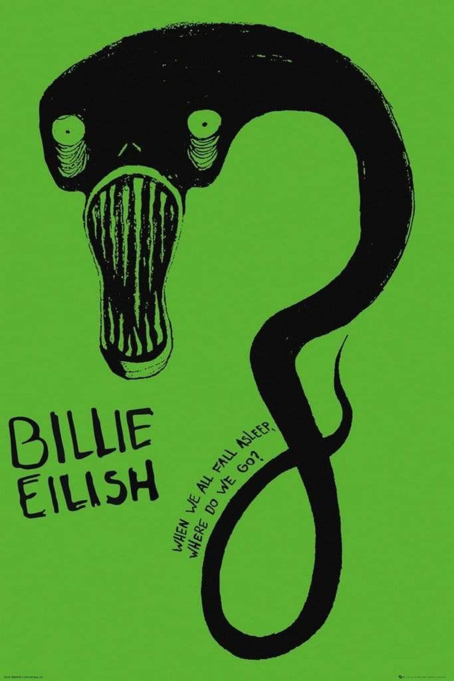 Poster Billie Eilish Ghoul 61x91,5cm