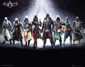 Poster Assassins Creed Characters 50x40cm