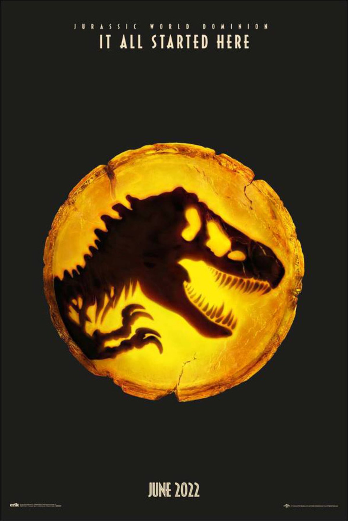 Poster Jurassic World Dominion 61x91,5cm
