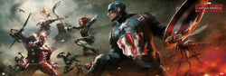 Poster Marvel - Captain America - Civil War 158x53cm