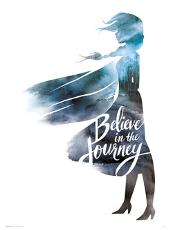 Kunstdruck Frozen - II Believe in the Journey 30x40cm