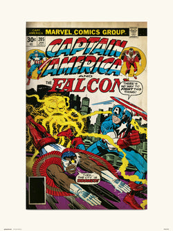 Kunstdruck Marvel Captain America 205 30x40cm