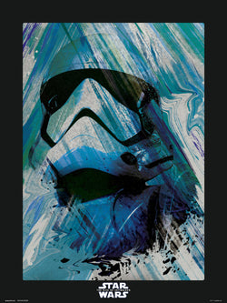 Kunstdruck Star Wars Episode IX First Order Trooper 30x40cm