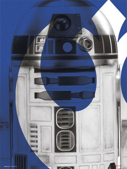 Kunstdruck Star Wars Episode IX R2 D2 30x40cm
