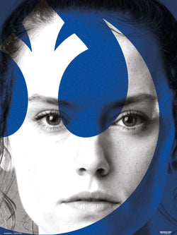 Kunstdruck Star Wars Episode IX Rey 30x40cm
