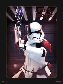 Kunstdruck Star Wars Vill Executioner Trooper 30x40cm