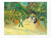 Kunstdruck Vincent Van Gogh - Giardini Publici 80x60cm