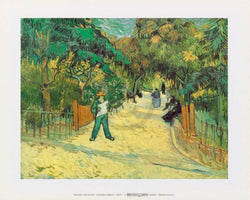 Kunstdruck Vincent Van Gogh - Giardini Publici 30x24cm
