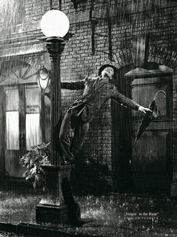 Kunstdruck Liby - Gene Kelly singing in the Rain 50x70cm