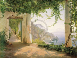 Kunstdruck Carl Frederic Aagaard - Amalfi Cappuccini 101x76cm