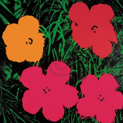 Kunstdruck Andy Warhol Flowers C. 1964 60x60cm