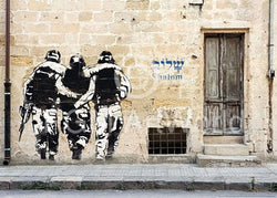 Kunstdruck Edition Street - Shalom, Street Art Haifa 50x70cm